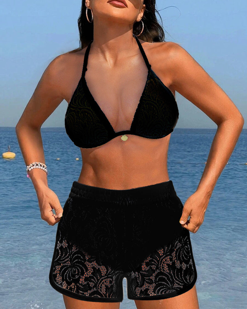 Bloom | Conjunto de Bikinis de Encaje Elegante