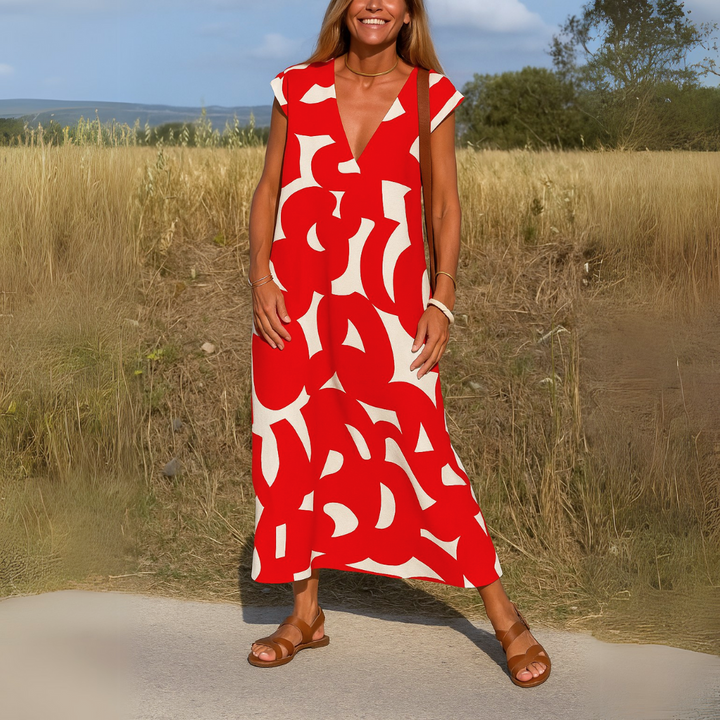 Valérie | Vestido de verano V-loops