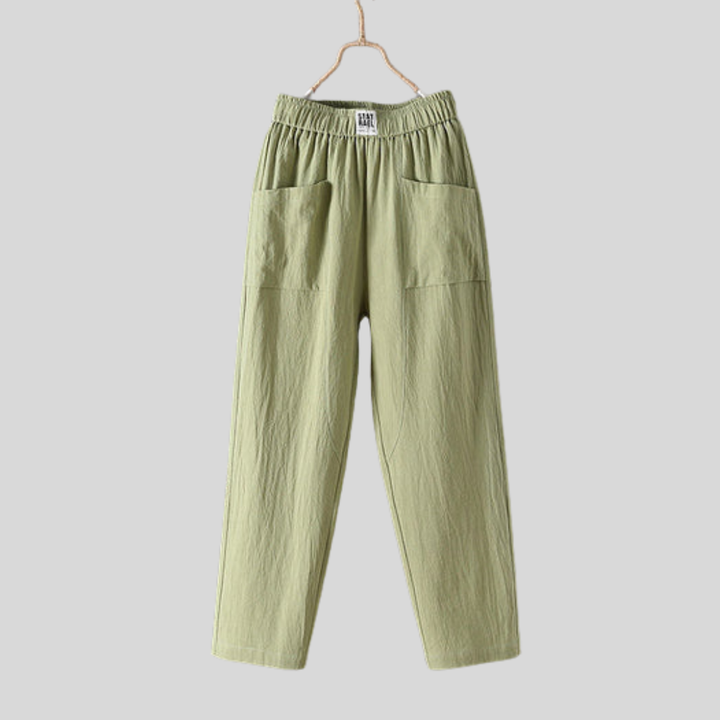 Mercedes | Pantalones Relajados con Bolsillos