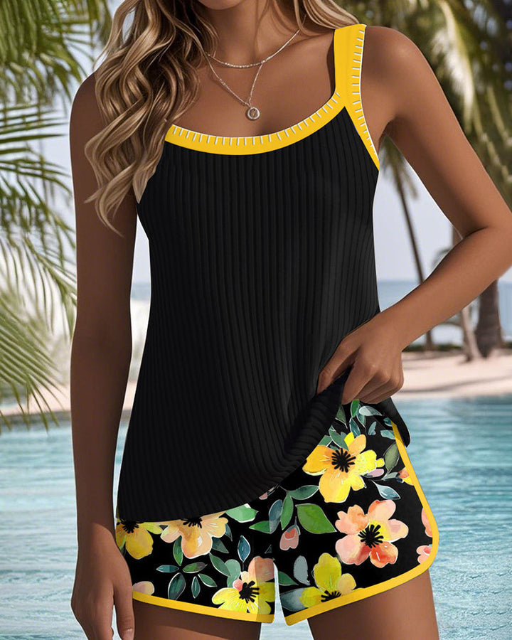 Bloom | Elegante Conjunto de Dos Piezas Tankini