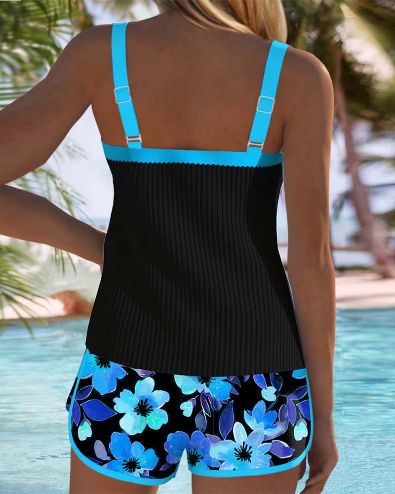 Bloom | Elegante Conjunto de Dos Piezas Tankini