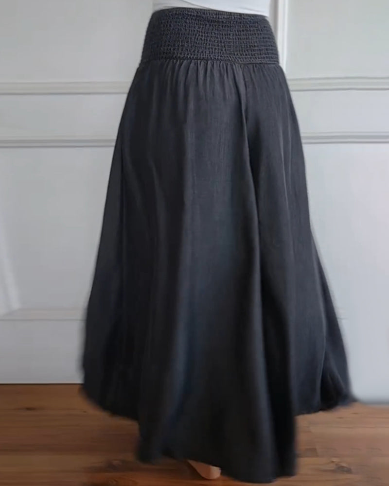 Jasper | Pantalones de Cintura Alta Smock