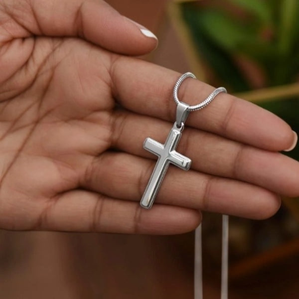 Unisex náhrdelník s křížem