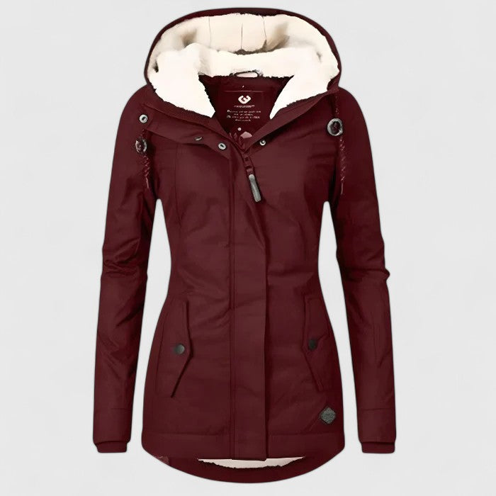 Amelia™ | Chaqueta de invierno a prueba de agua con capucha