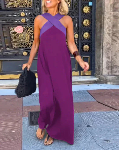 DELFINA | Vestido de Corte Cruzado Elegante