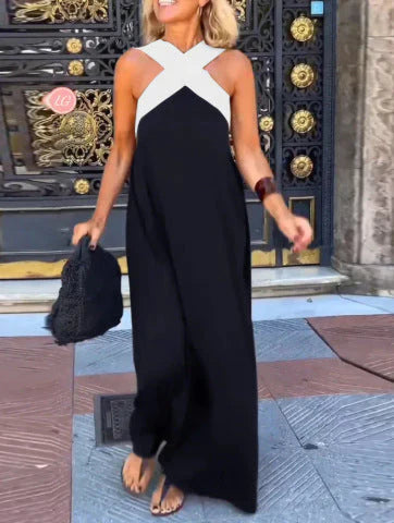 DELFINA | Vestido de Corte Cruzado Elegante