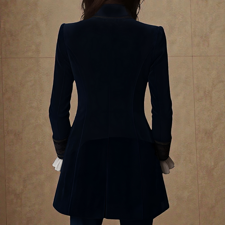 Elisa™ | Chaqueta de Piel Sintética de Terciopelo