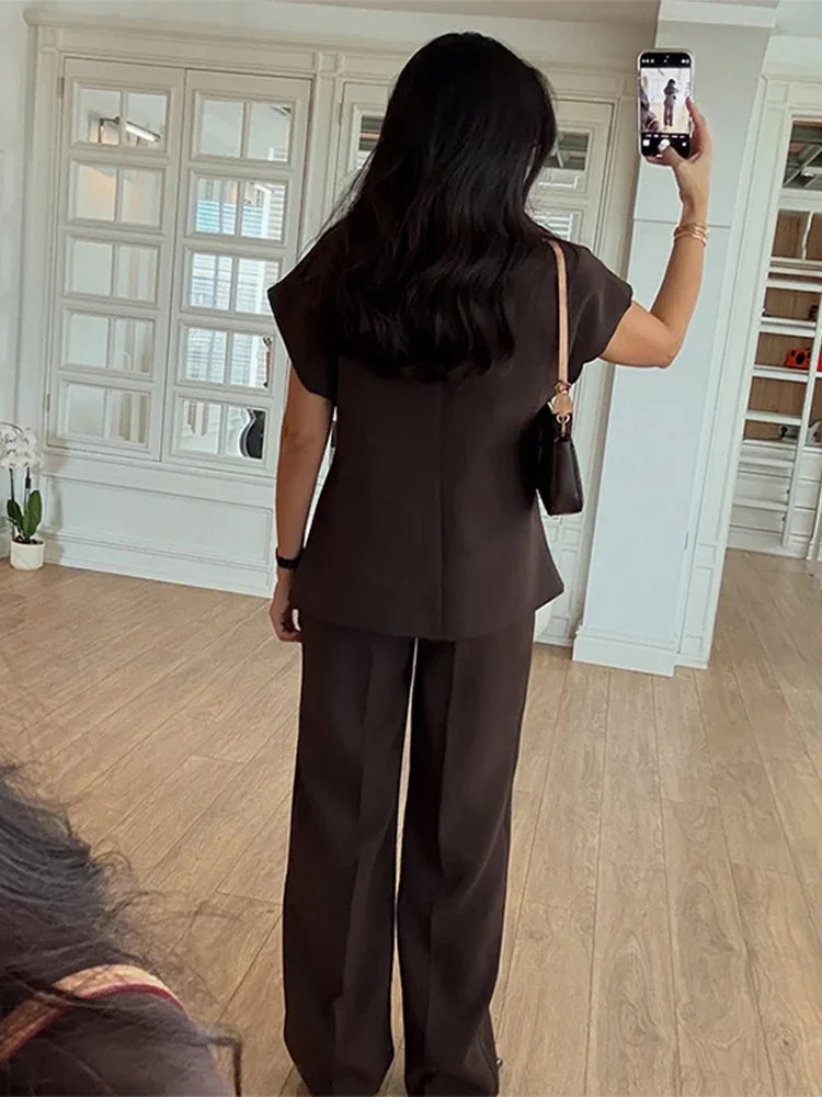 Módní set / Gilet a kalhoty