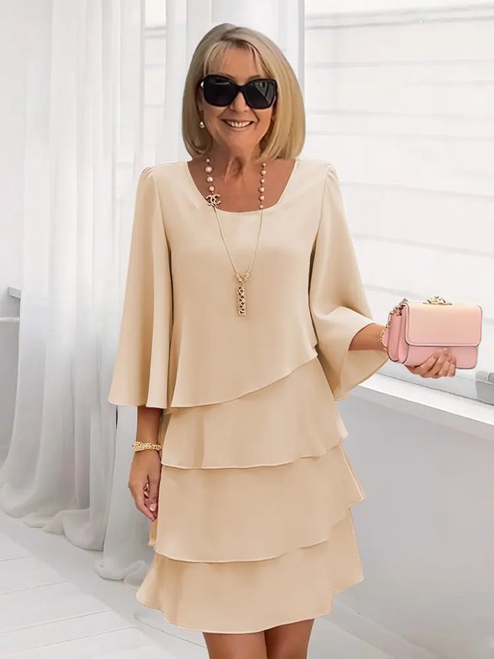 Casandra | Elegant dress with ruffles and maximum comfort