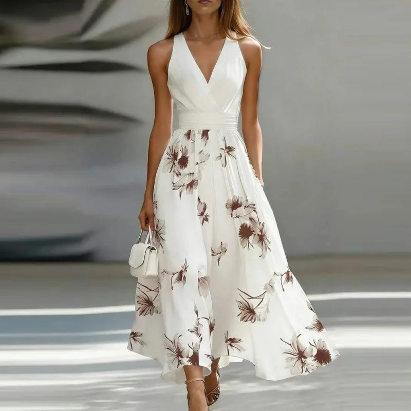 Esther | Nuevo vestido de verano sin mangas con escote en V