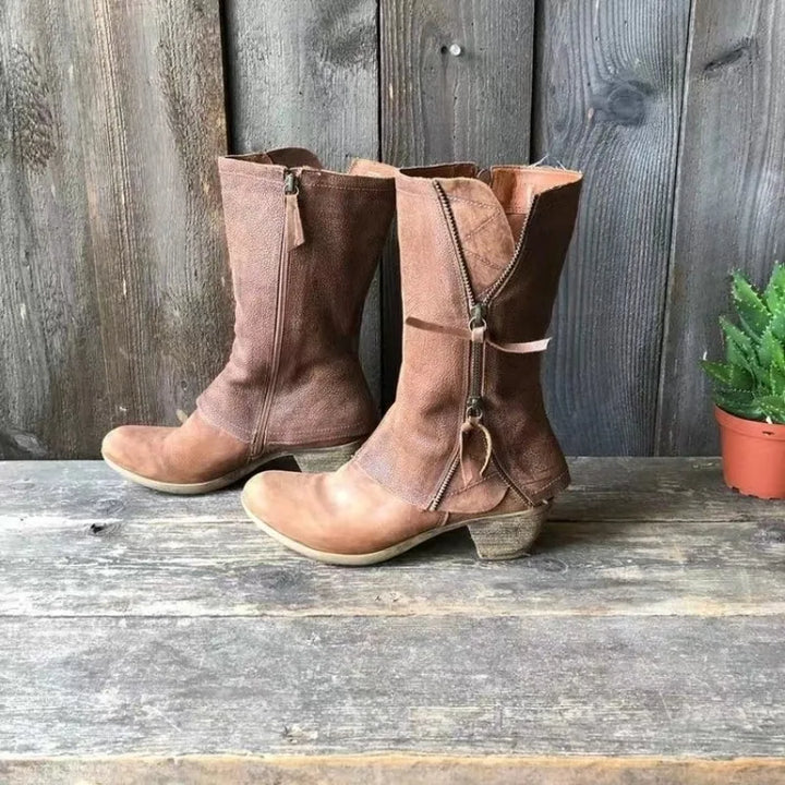 Alma | Bota vintage de media caña