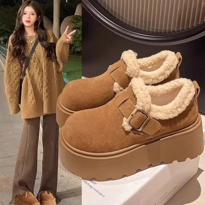 Elisa | Botas con plataforma elegante para invierno con un toque moderno