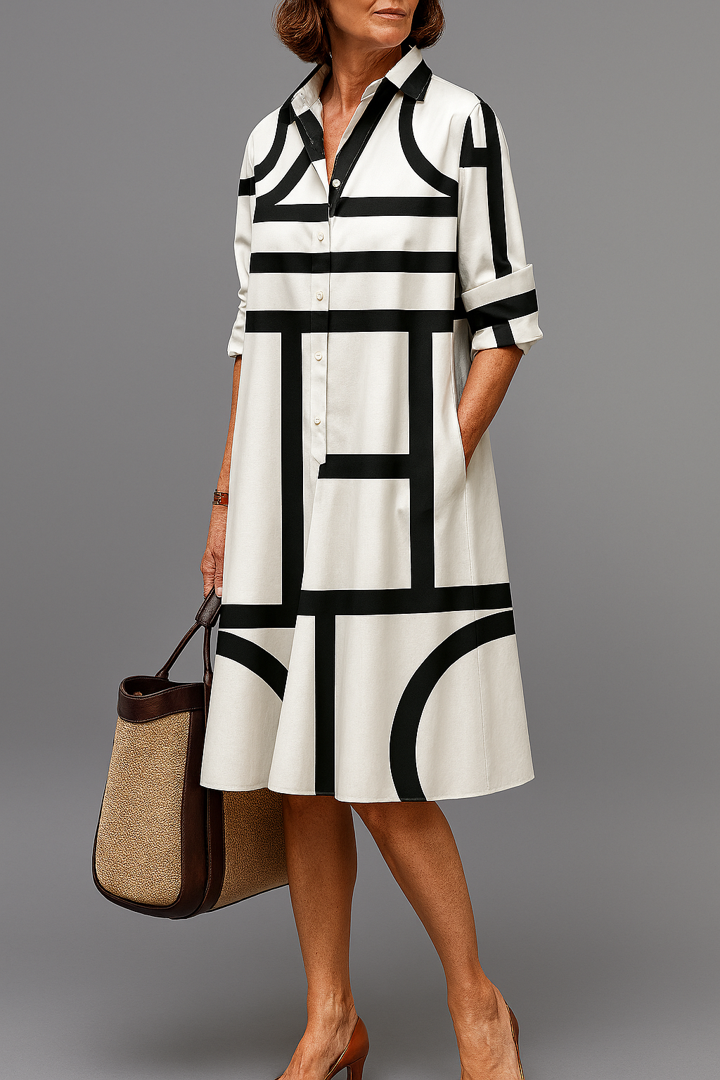 Annette | Elegante vestido midi