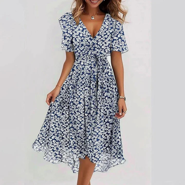 Kiara | Elegant multicolor dress