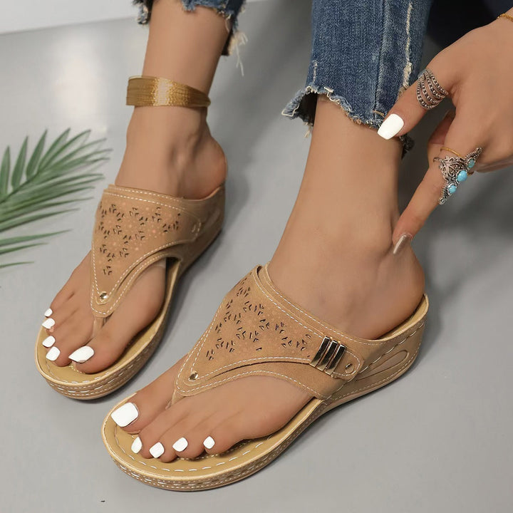 Natalia | Sandalias de Tacón Confortables y de Soporte