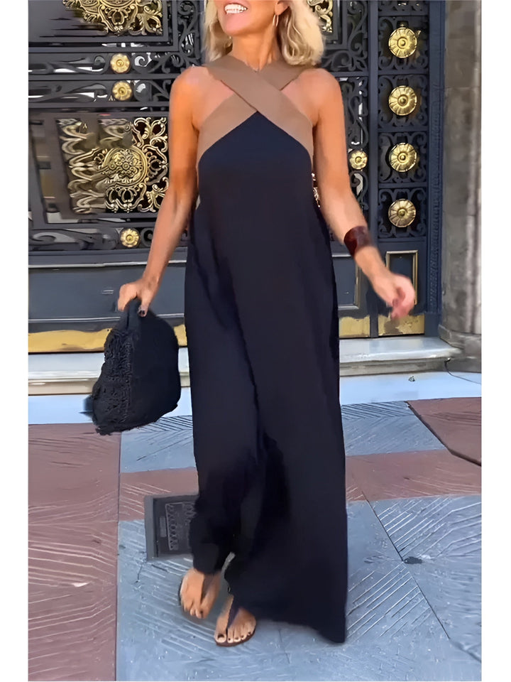 Delphine - vestido con forma de cruz
