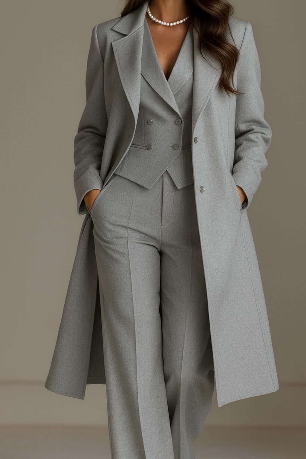 Conjunto Mavi Abrigo + Traje completo
