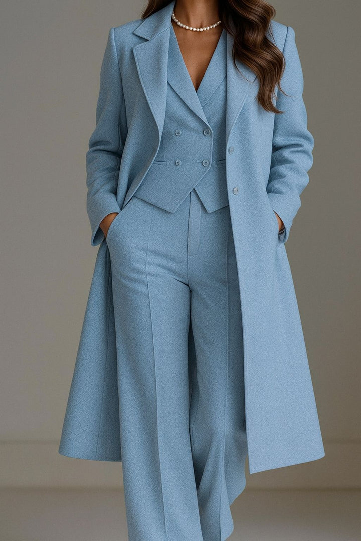 Conjunto Mavi Abrigo + Traje completo