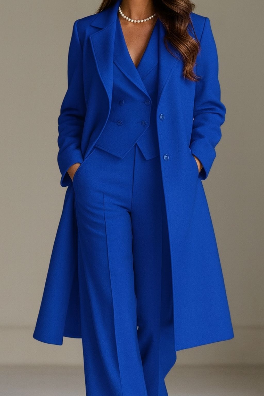Conjunto Mavi Abrigo + Traje completo