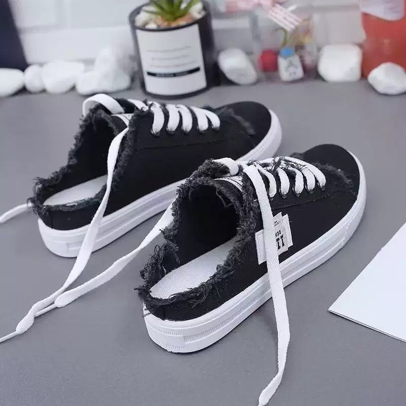Zapatillas Mule de Denim para Dama