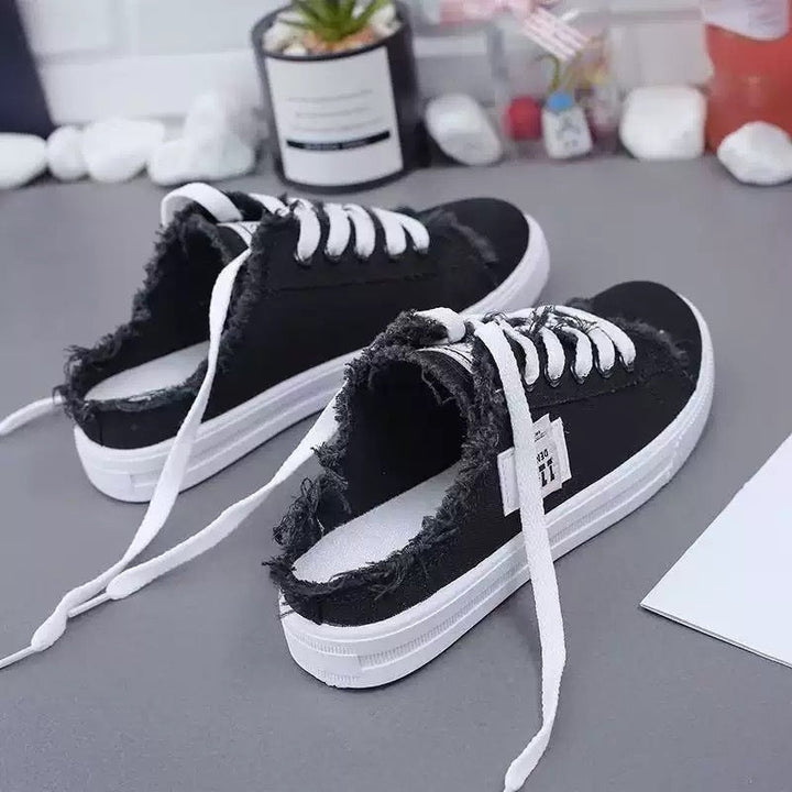 Zapatillas Mule de Denim para Dama