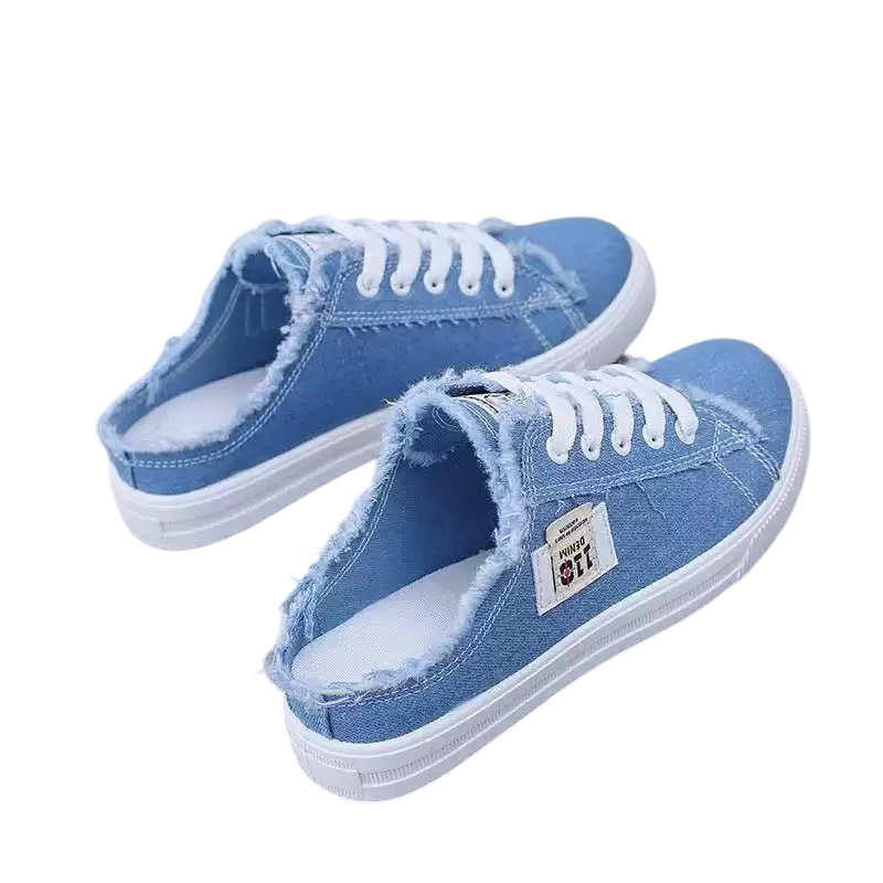 Zapatillas Mule de Denim para Dama